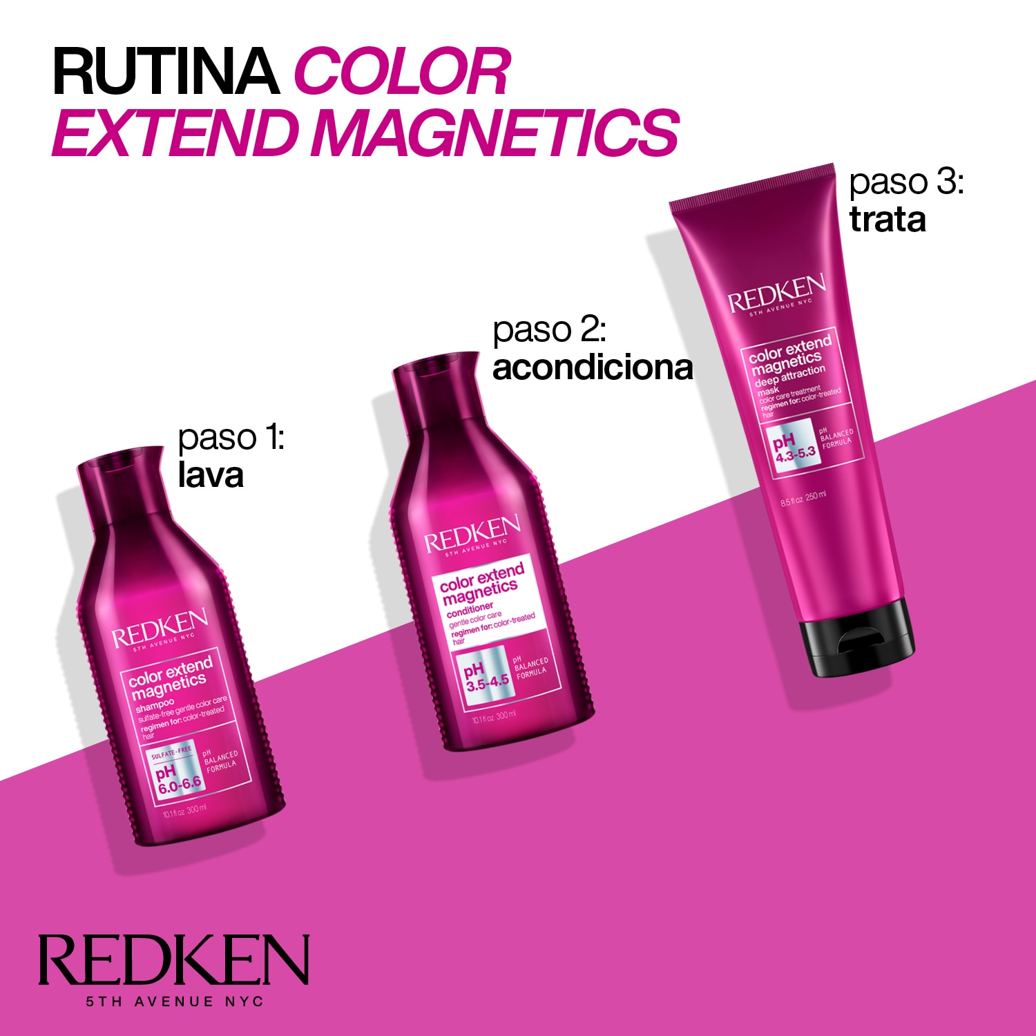 MASCARILLA COLOR EXTEND MAGNETICS PARA CABELLO TEÑIDO